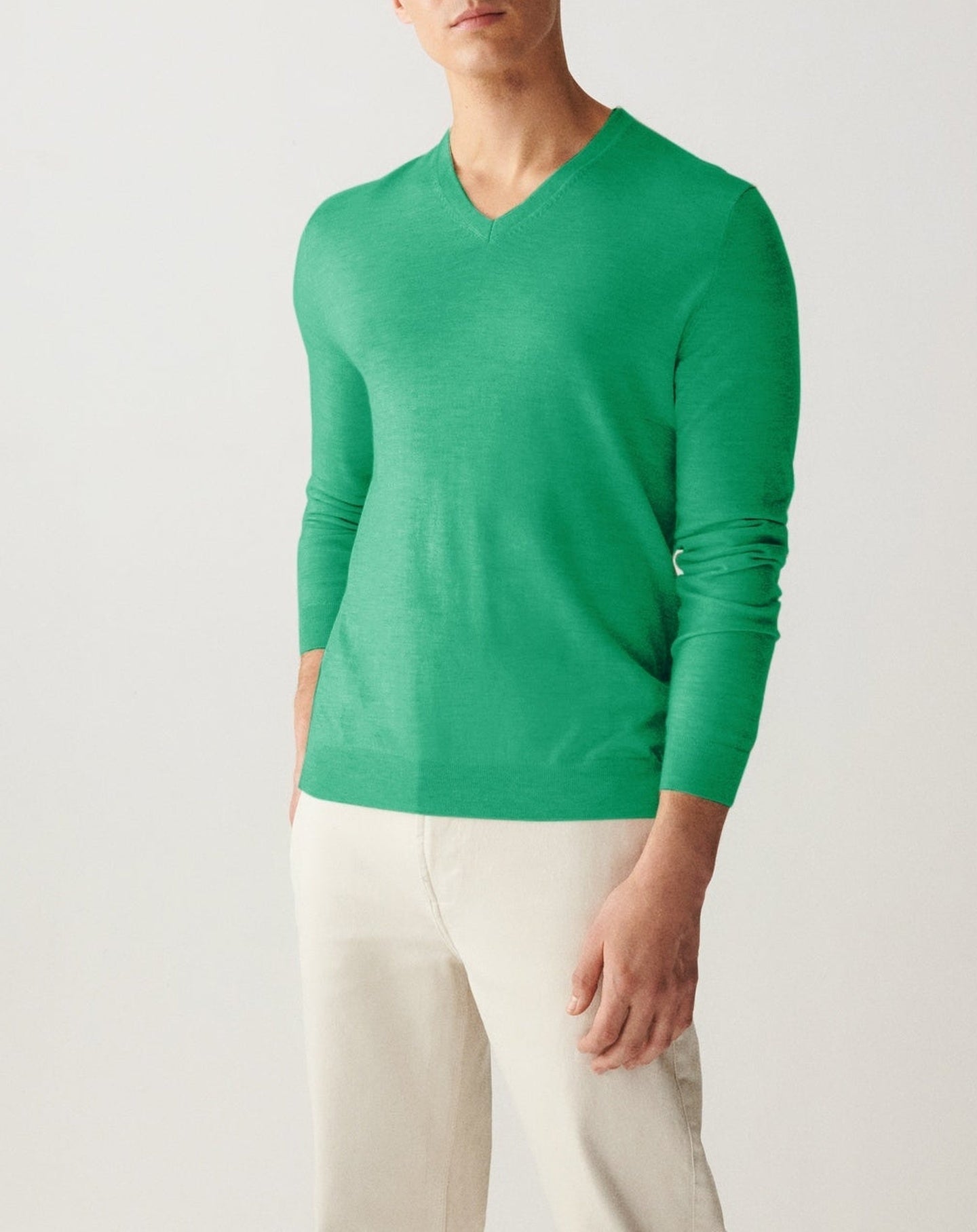 RECO130Pull Col V Ultrafin - Vert Tupper