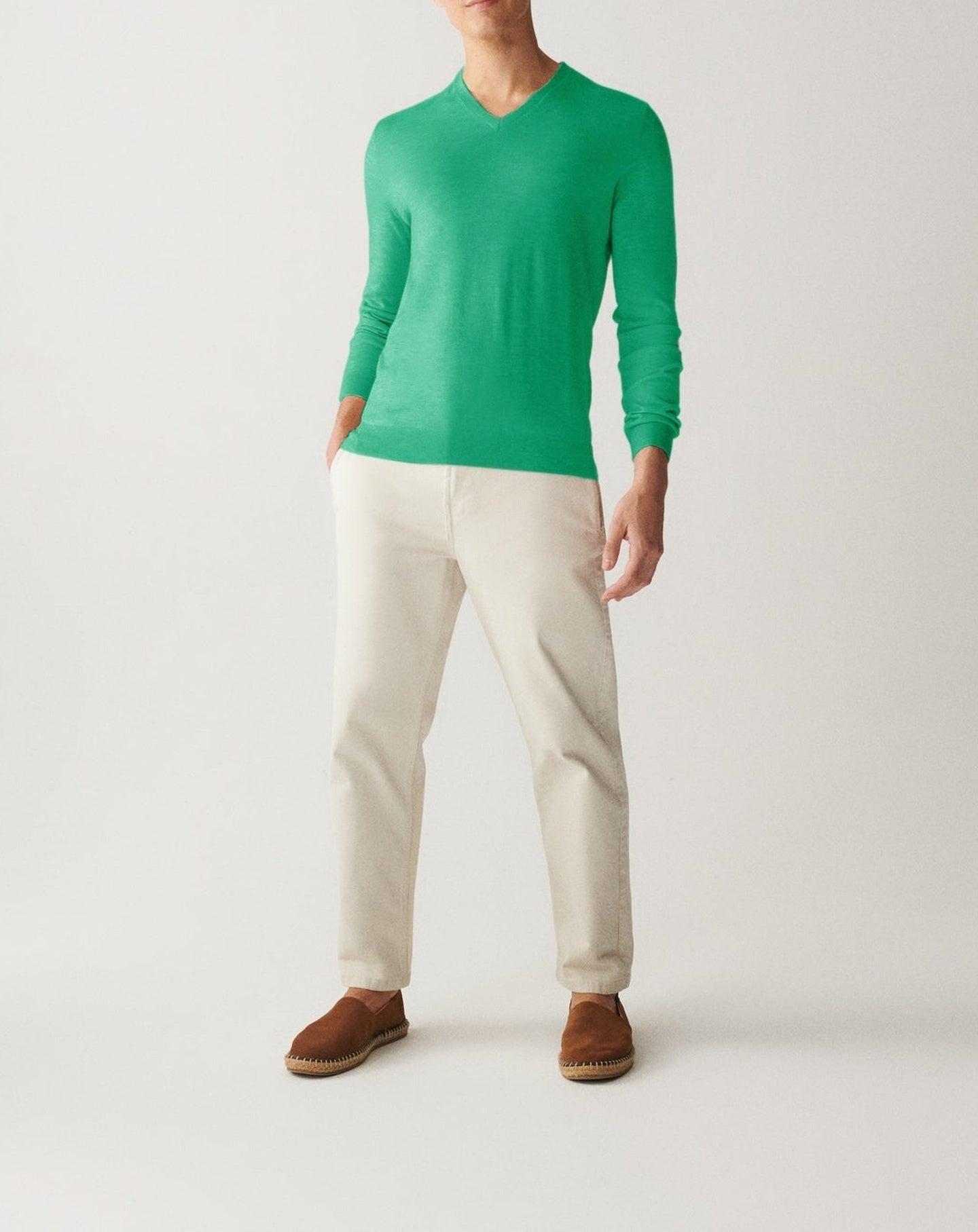 RECO130Pull Col V Ultrafin - Vert Tupper