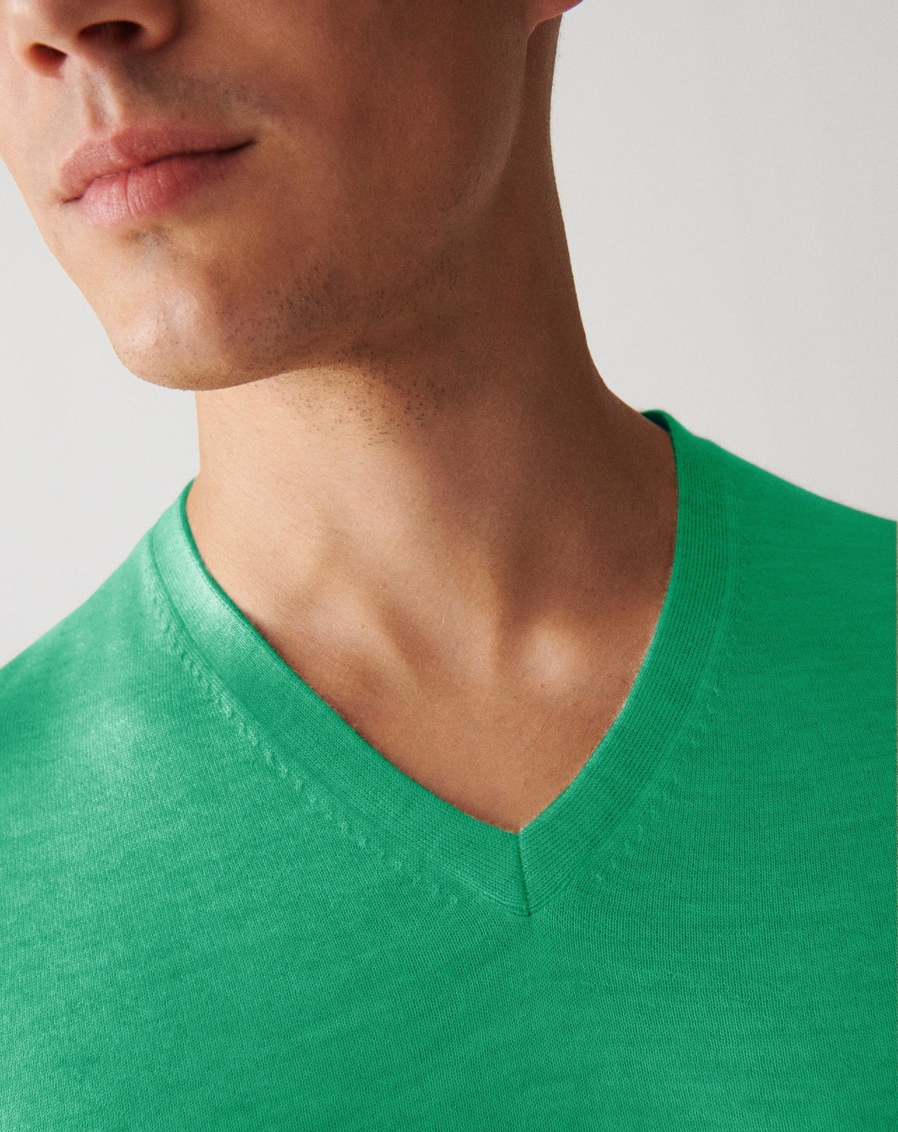RECO130Pull Col V Ultrafin - Vert Tupper