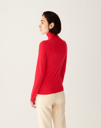 RECO115Pull Col Roulé Ultrafin - Candy Pop