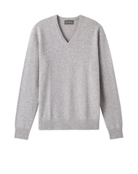 RECO160Pull V 4 Fils - Gris Argente