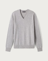 RECO160Pull V 4 Fils - Gris Argente