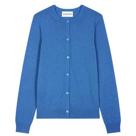 RECO115Cardigan Classique - Bleu Ecosse