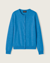 RECO115Cardigan Classique - Bleu Ecosse