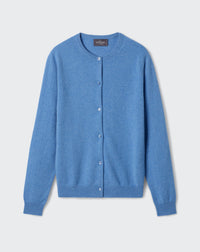 RECO115Cardigan Classique - Bleu Kinetic Chine