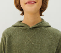 Cashmere hoodie - Khaki