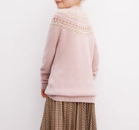 Cashmere choker jumper - Pétale