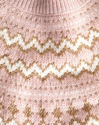 Cashmere choker jumper - Pétale