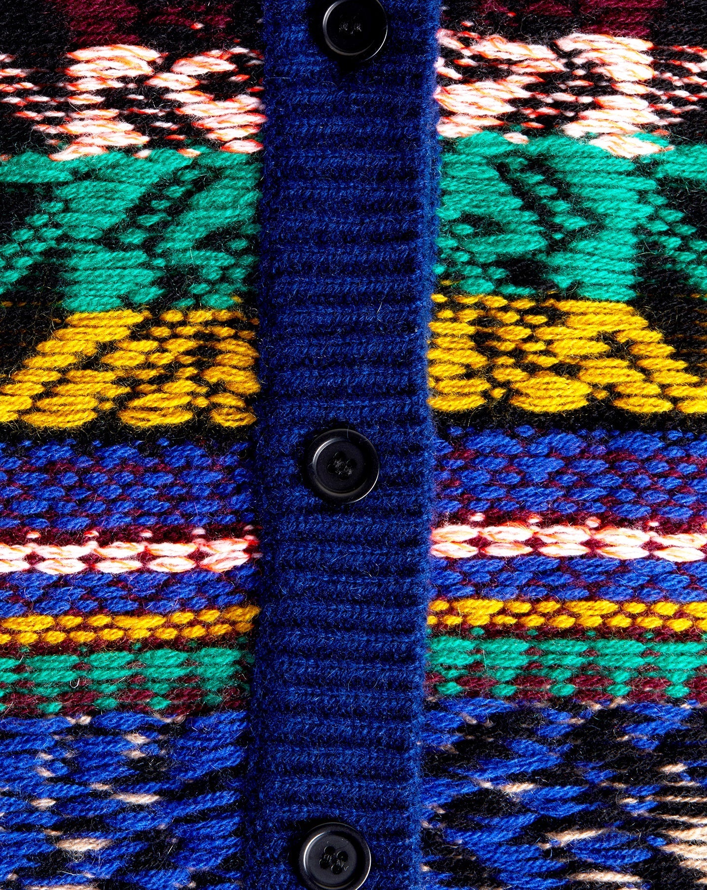 Cardigan jacquard en cachemire - Royal