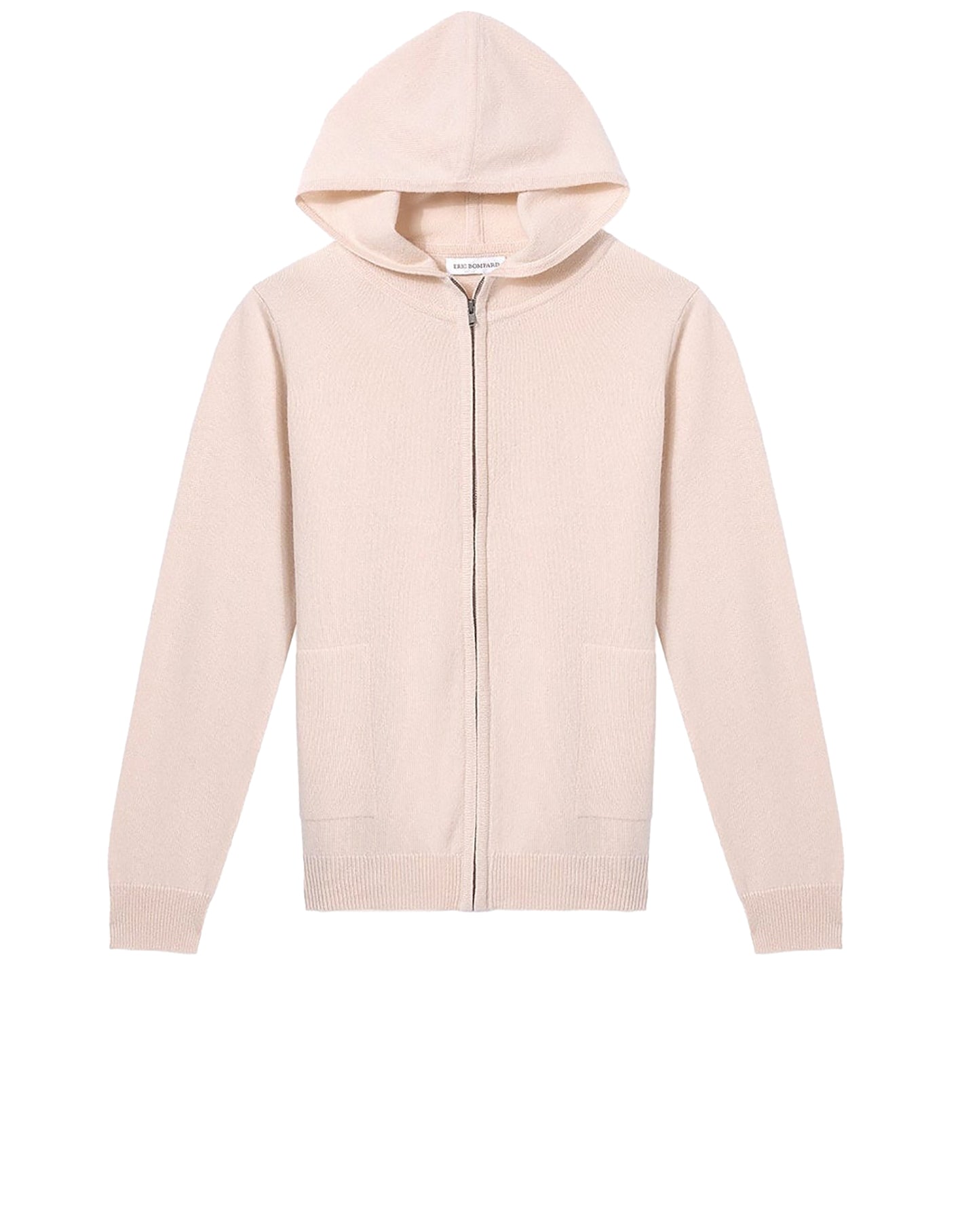 Hoodie en cachemire - Porcelaine