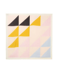 Geometric cashmere square - Multicolour