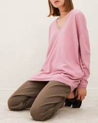 Oversized cashmere jumper - Azalée