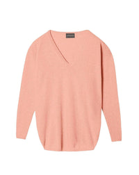 Oversized cashmere jumper - Blush