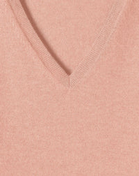 Oversized cashmere jumper - Blush