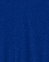Ultra-fine cashmere oversized V-neck jumper - Electric Blue