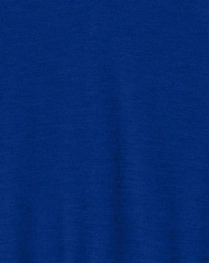 Ultra-fine cashmere oversized V-neck jumper - Electric Blue