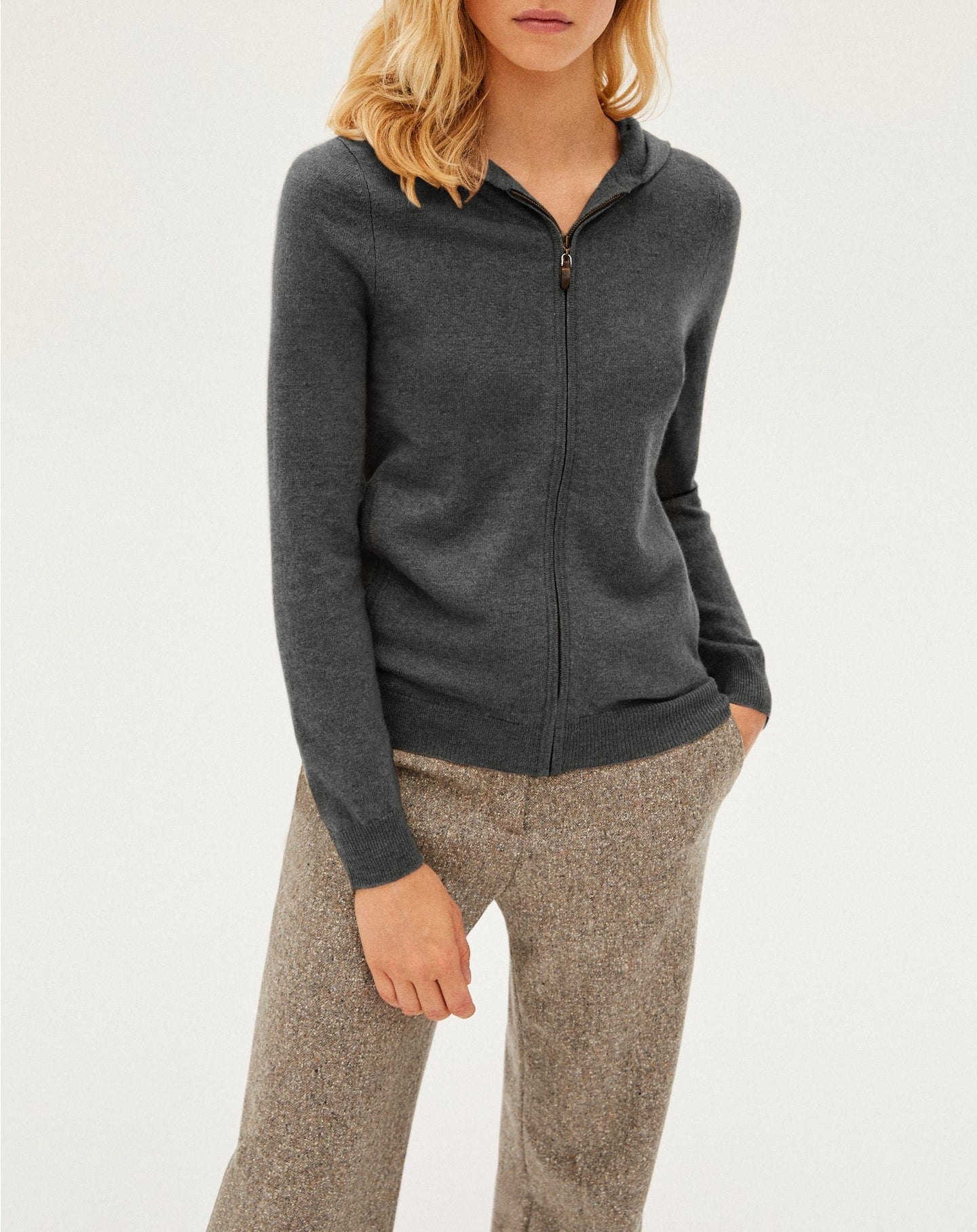 Hoodie en cachemire - Vermeil