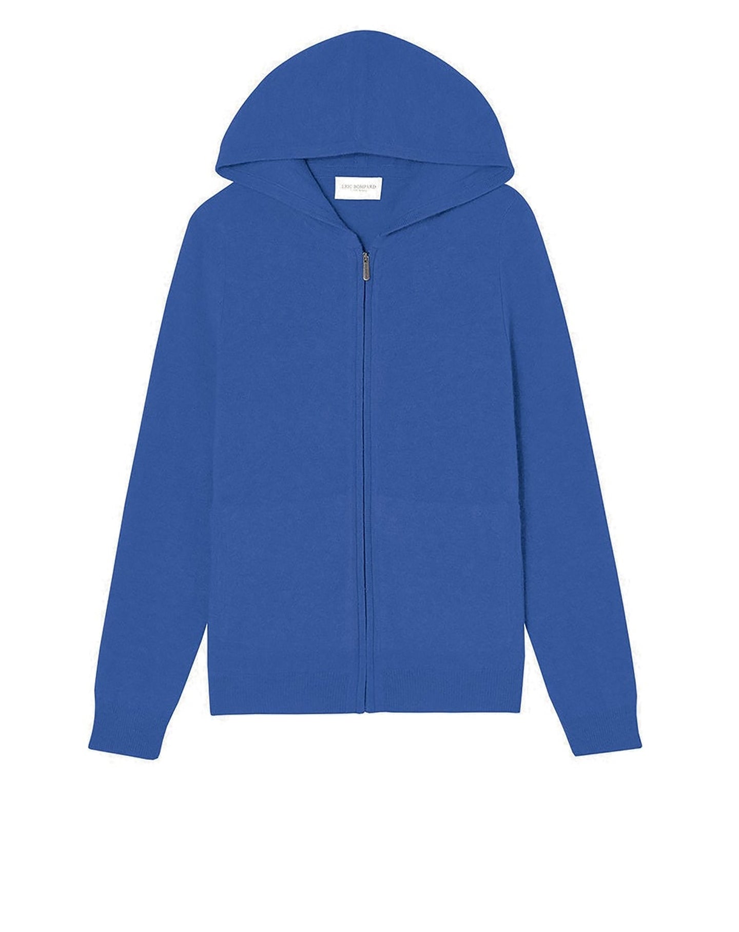 Cashmere hoodie - Bleu Mousquetaire