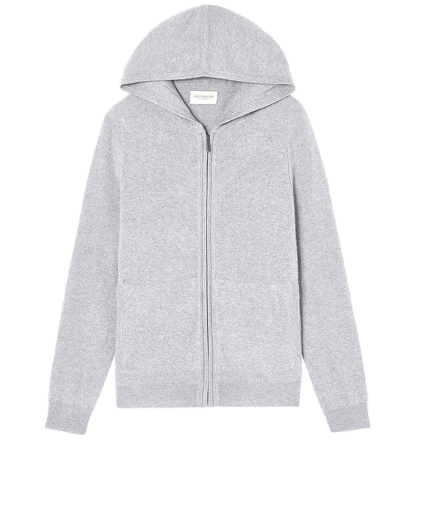 Cashmere hoodie - Chalk grey