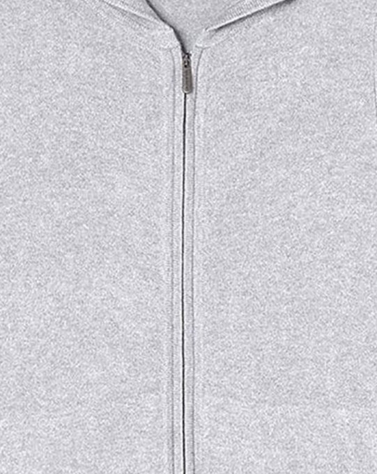 Cashmere hoodie - Chalk grey