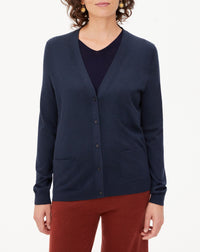Cardigan ultrafin à poches en cachemire - Graphite
