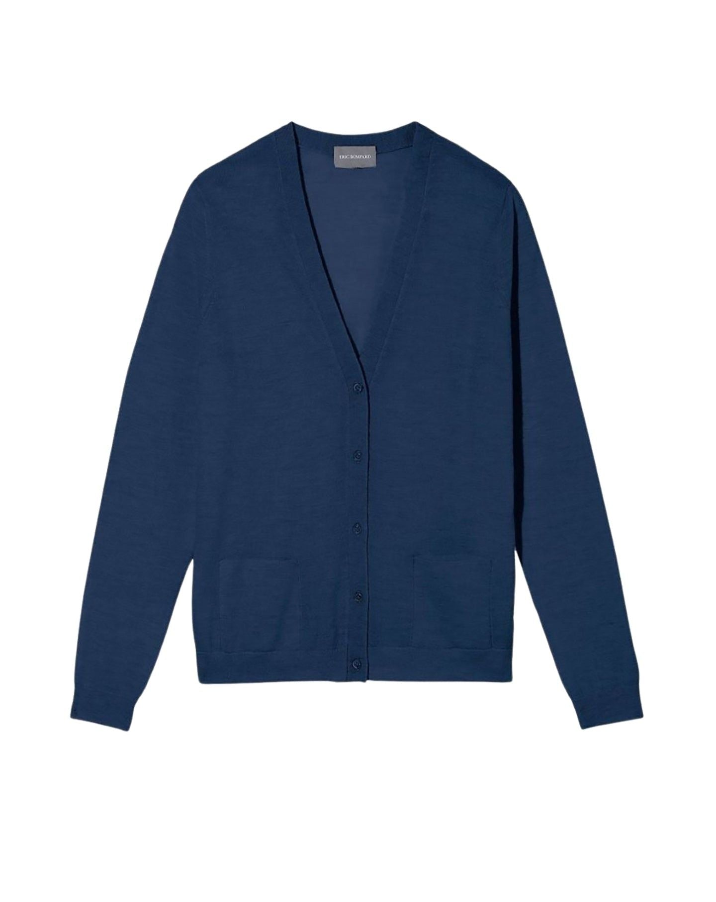 Cardigan ultrafin à poches en cachemire - Graphite