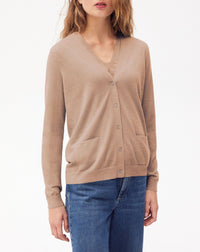 Gilet ultrafin en cachemire - Coriandre
