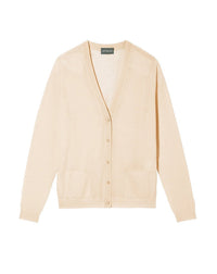 Ultra-fine cashmere cardigan - Nougat