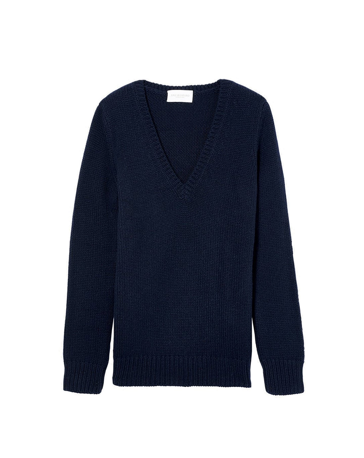 Cashmere V jumper - Navy