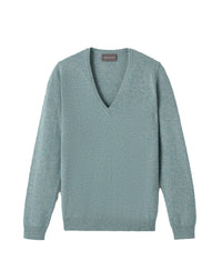 Classic cashmere V jumper - Marlow