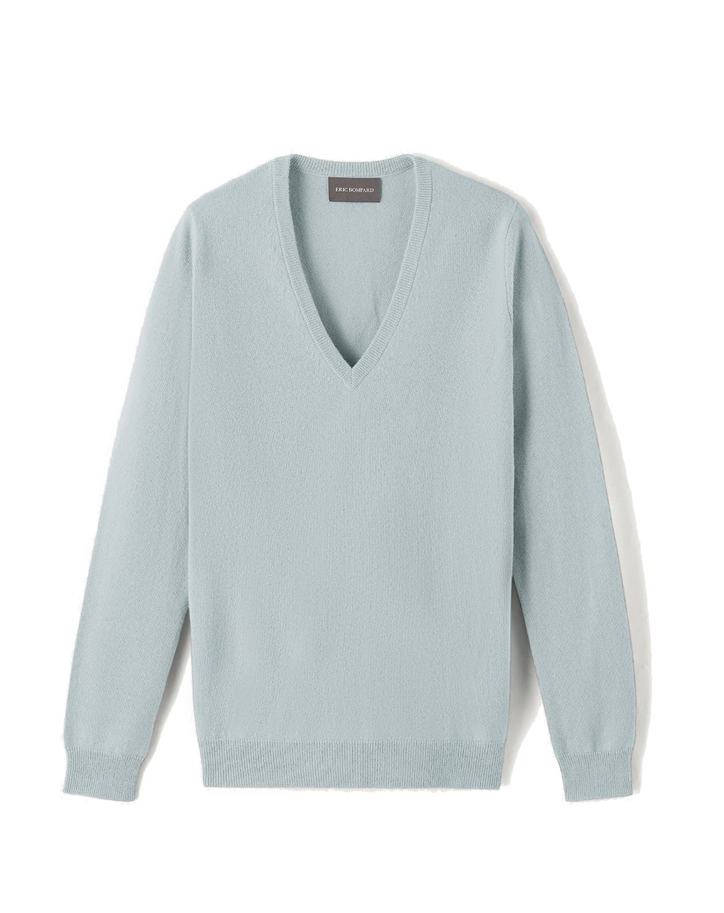 Classic cashmere V jumper - Pierre de Lune