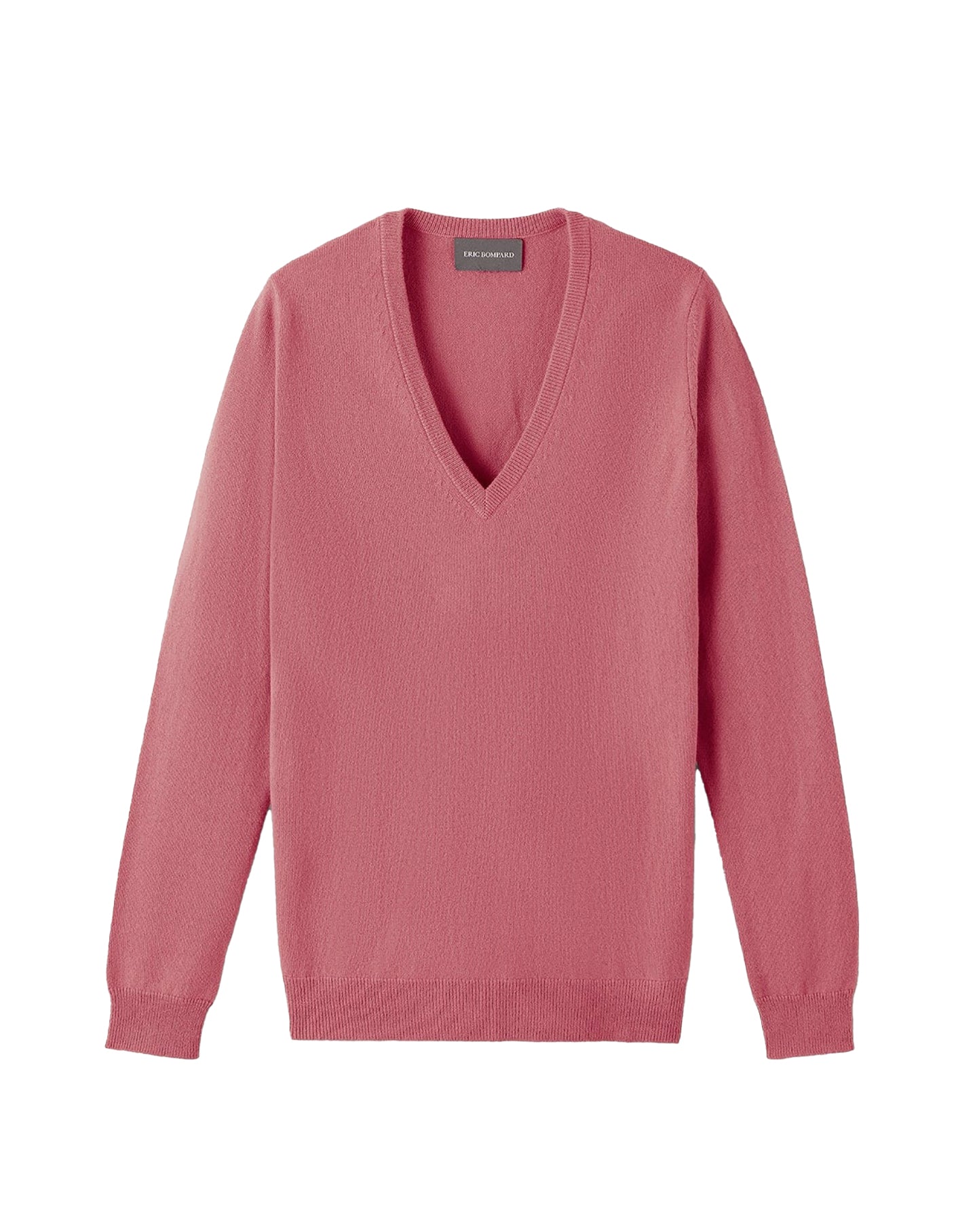 Classic cashmere V jumper - Bois de Rose
