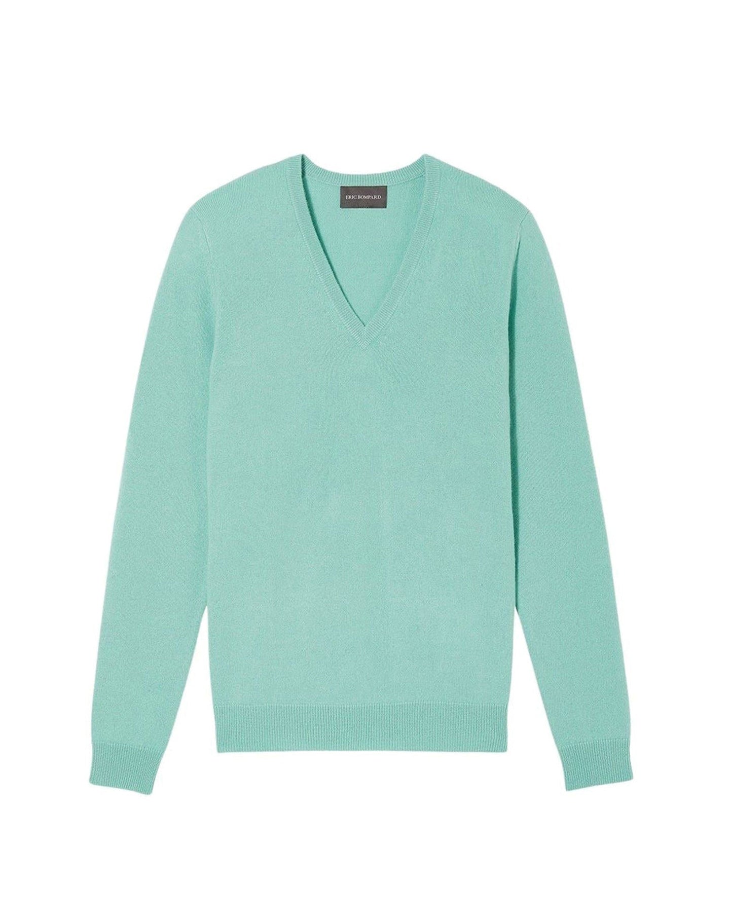 Classic cashmere jumper - Menthe Glacée