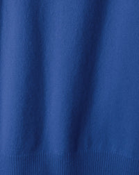 RECO75Ras de cou manches courtes classique - Bleu