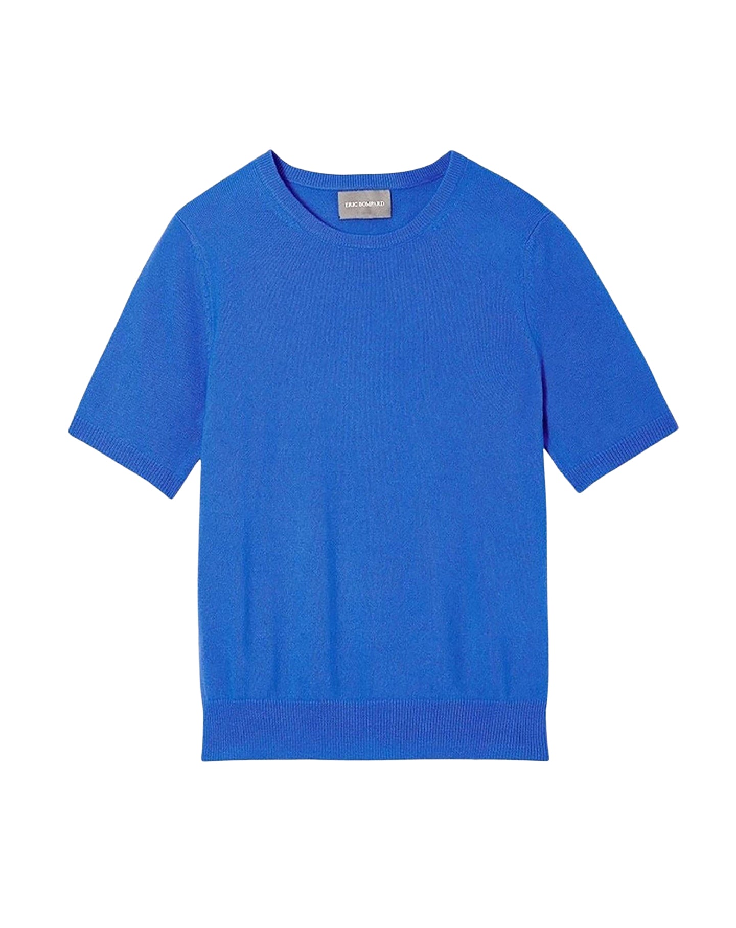 RECO75Ras De Cou Manches Courtes Classique - Cobalt