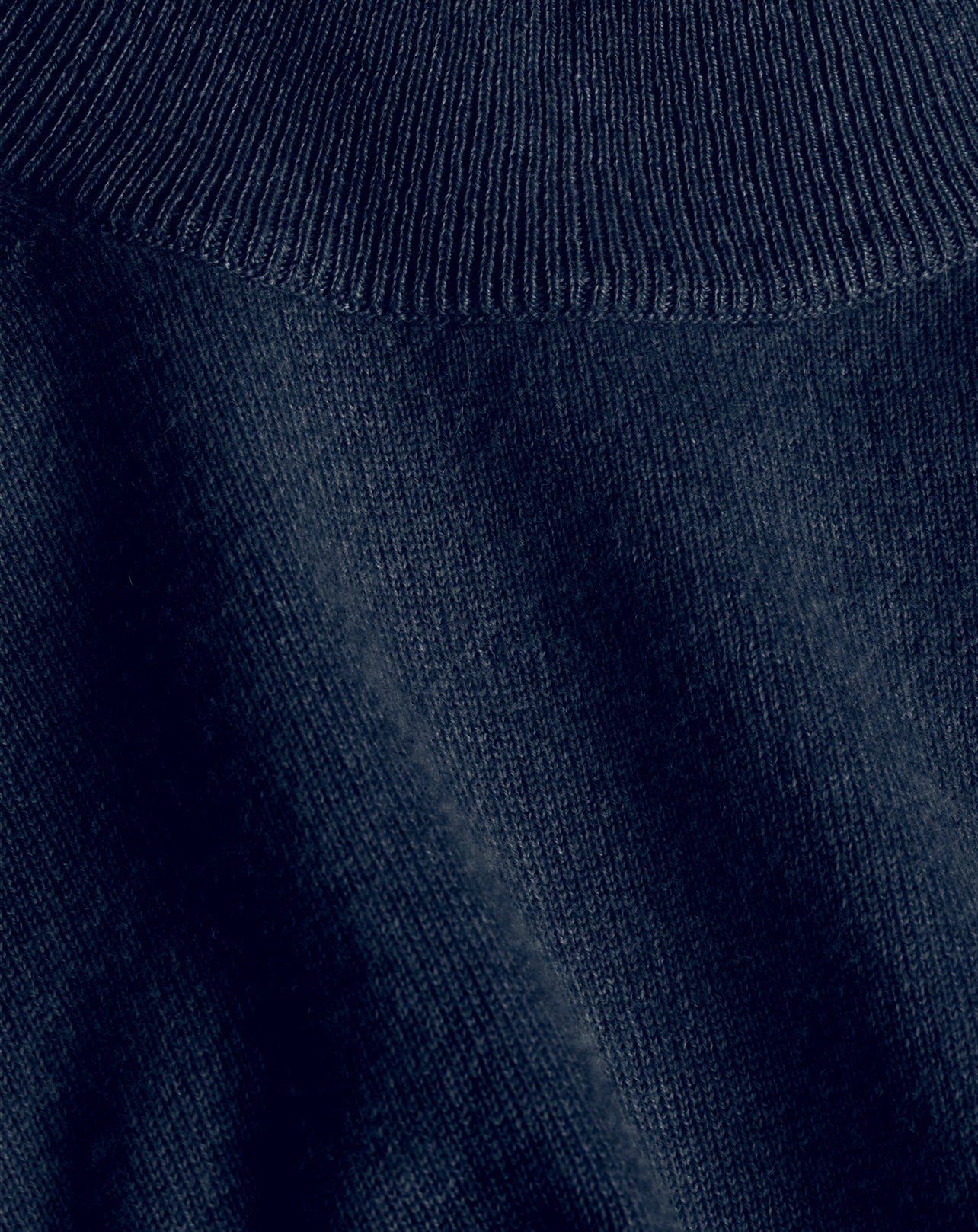 Large cashmere stand-up collar - Graphite