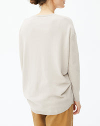 Oversized cashmere choker - Guarana Red