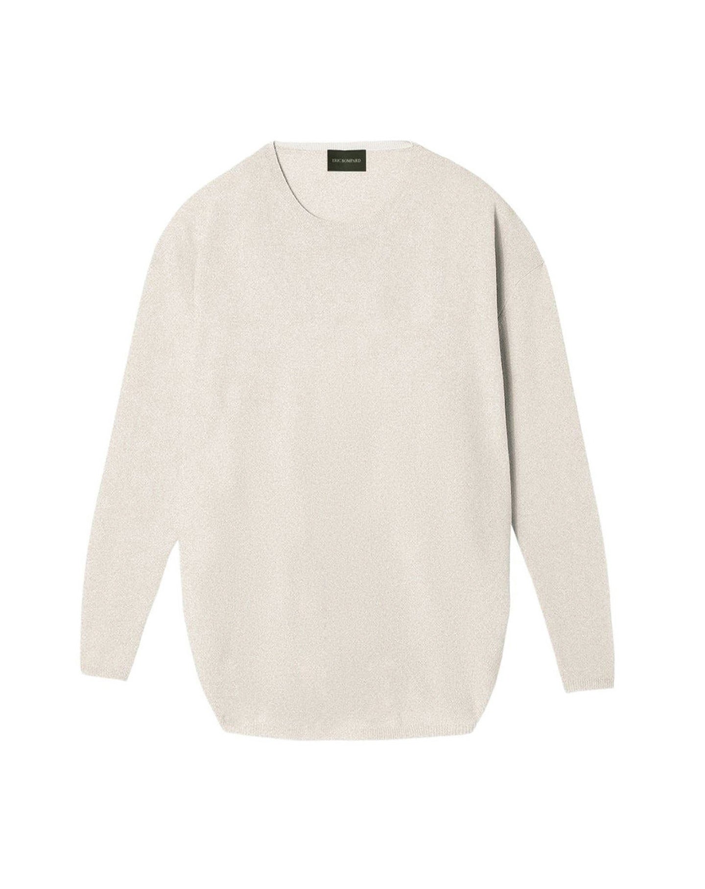 Pull ras de cou oversize en cachemire - Chanvre