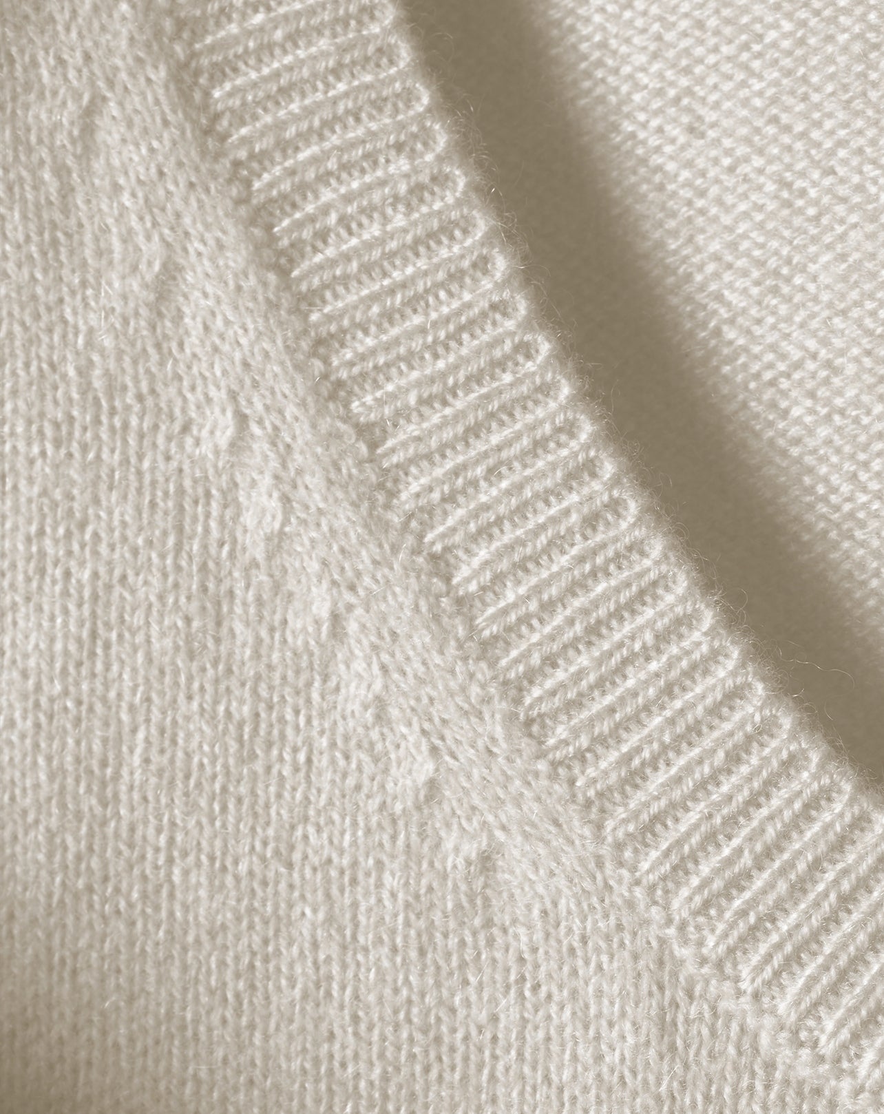 Pull ras de cou oversize en cachemire - Chanvre