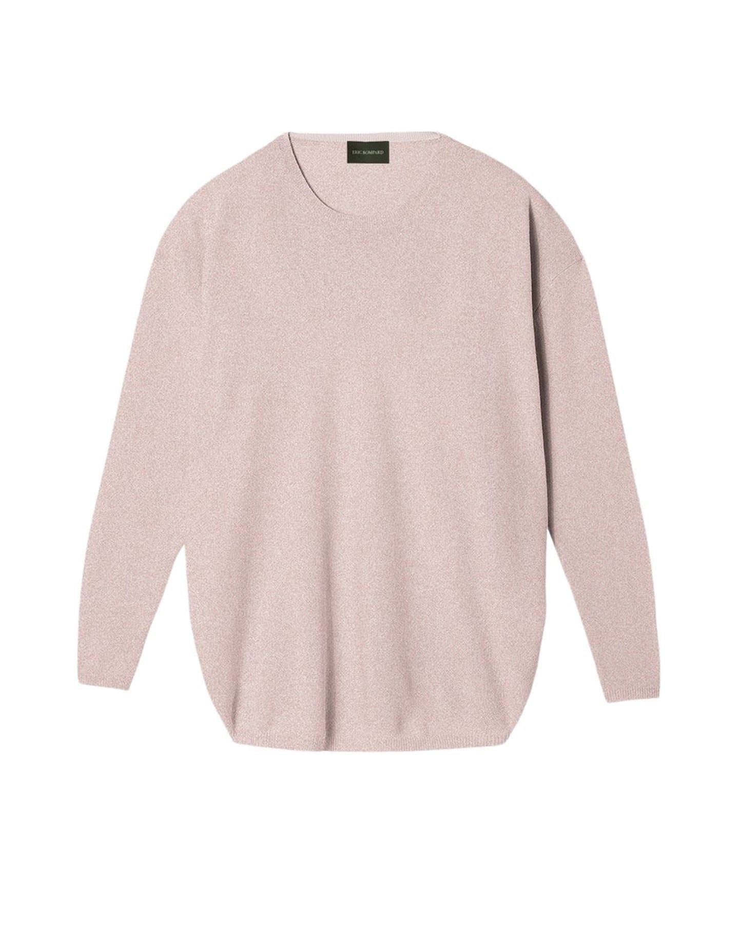 Oversized cashmere crew neck jumper - Pétale
