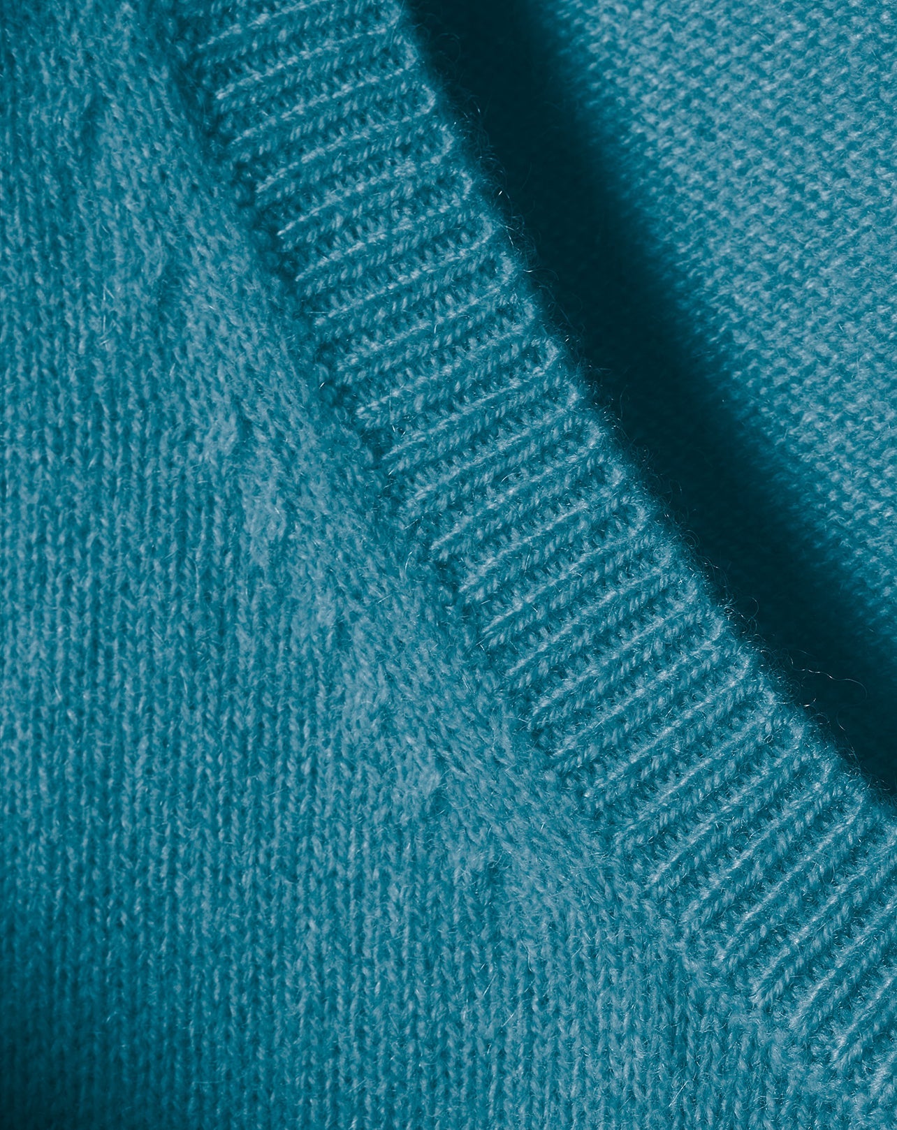 Pull ras de cou oversize en cachemire - Vetiver