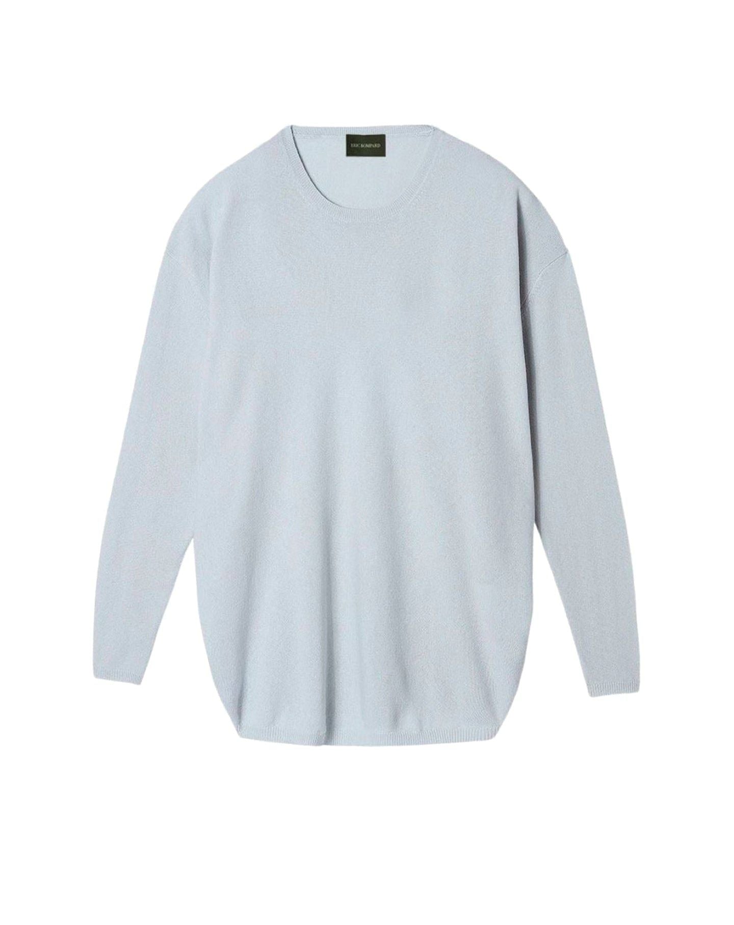 Oversized cashmere crew neck jumper - Vert d'Eau
