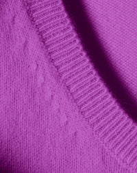 Oversized cashmere crew neck jumper - Allium