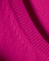 RECO115Ras De Cou Oversize - Fuchsia