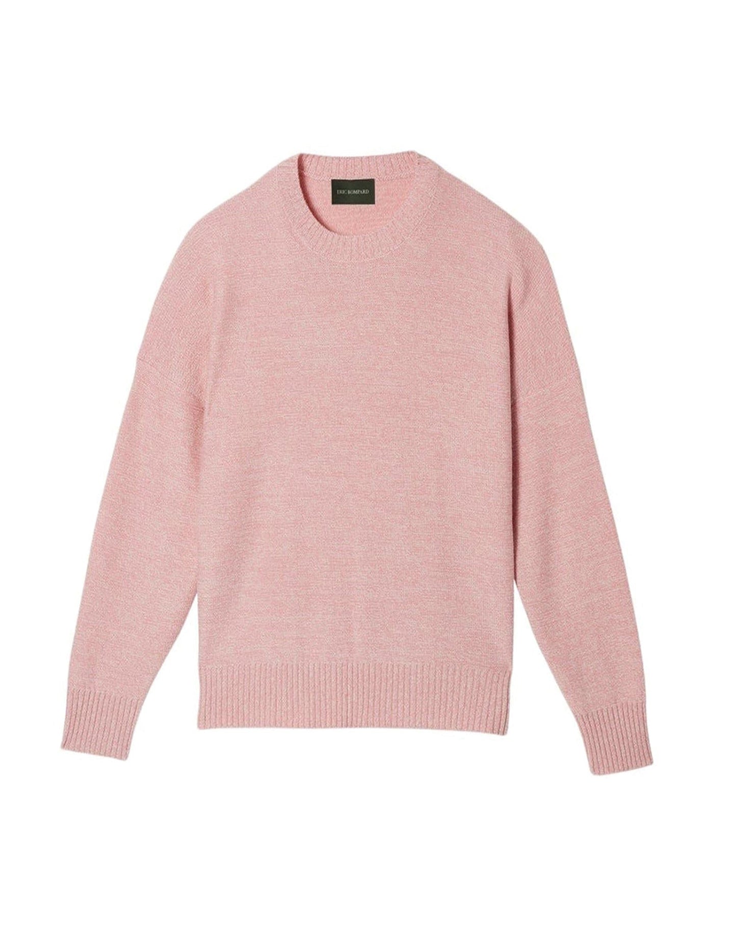 Pull ras de cou Mouline en cachemire - Sorbet & Aubepine chiné