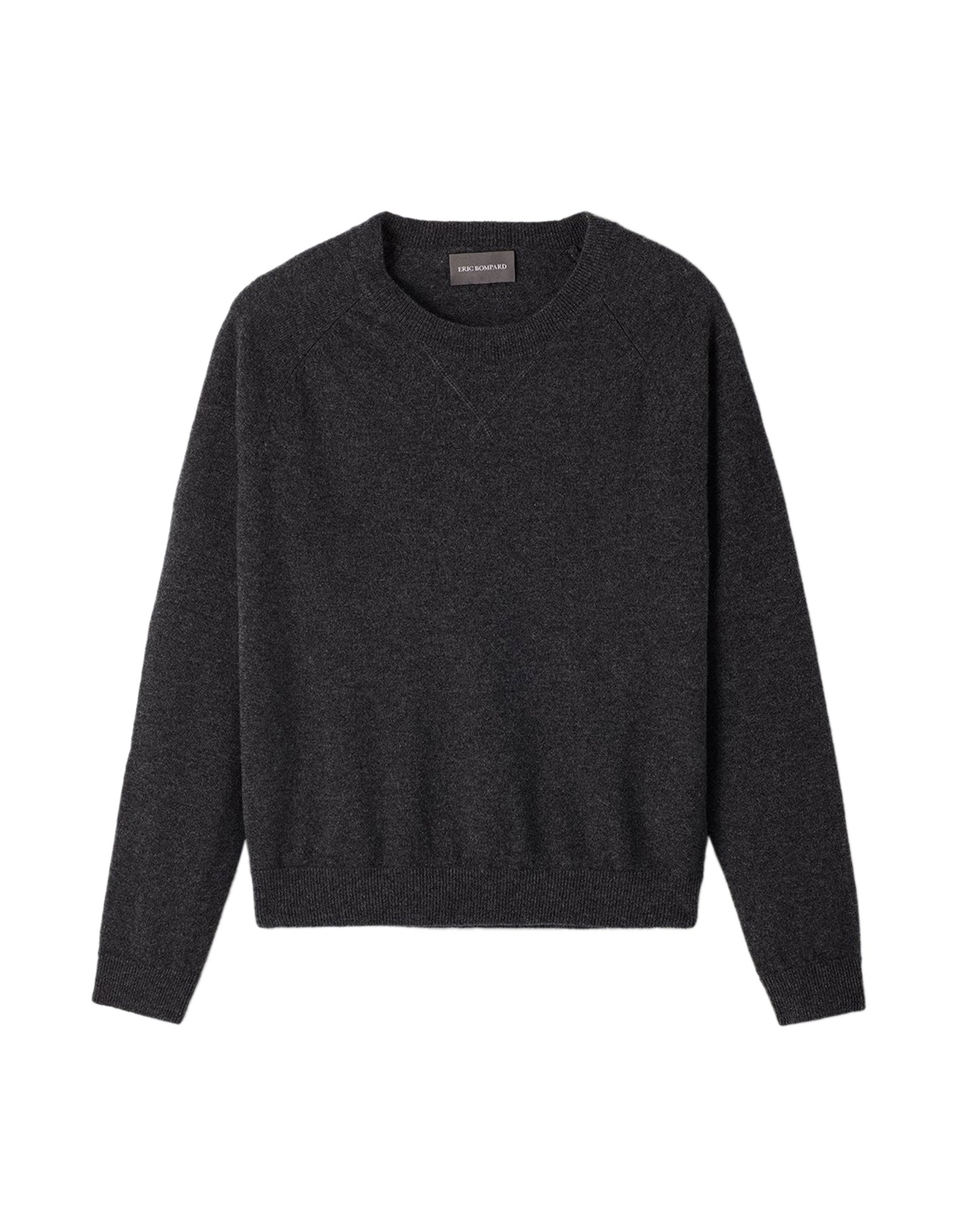 Cashmere casual sweater - Anthracite