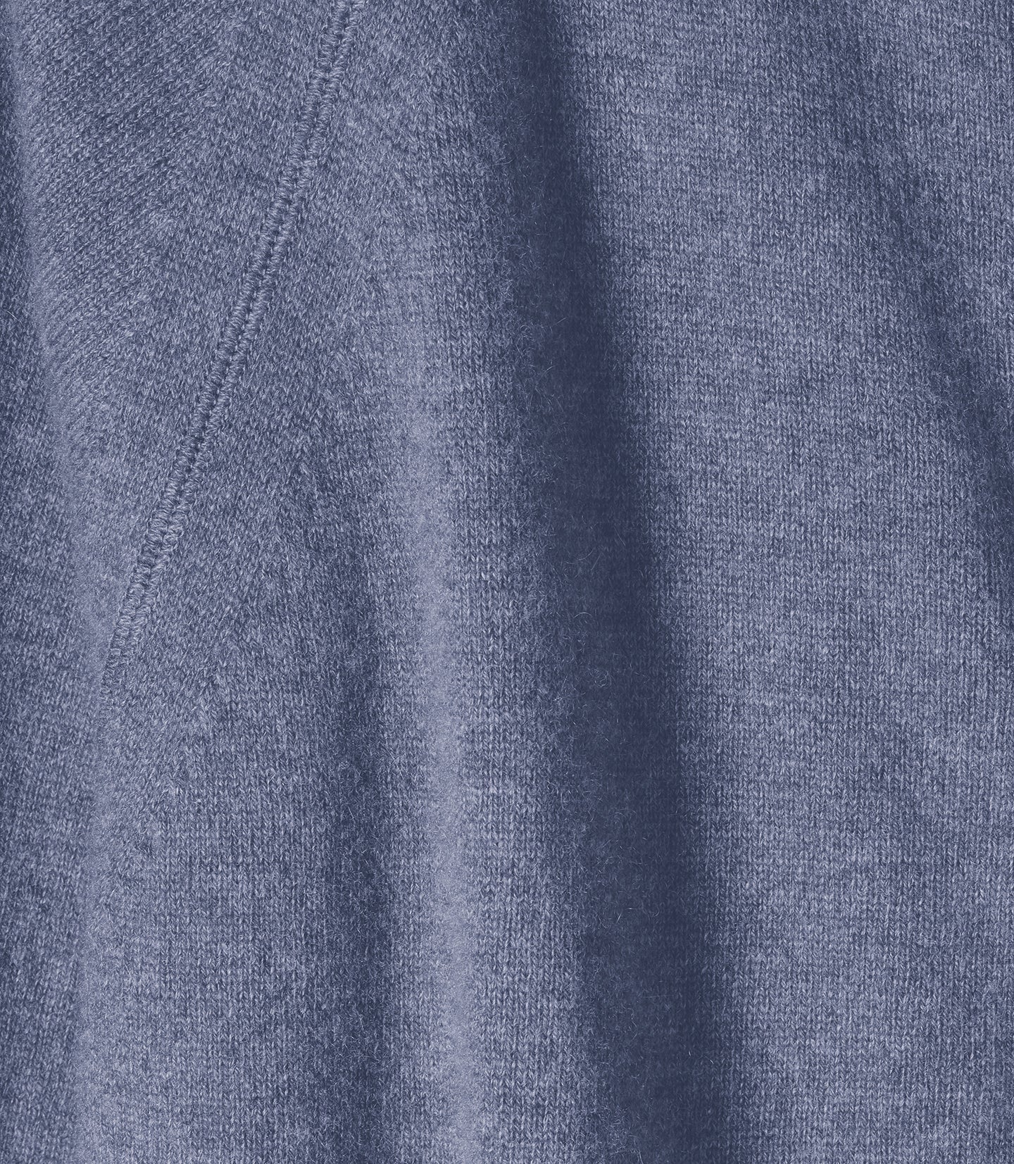 Sweat à capuche casual en cachemire - Denim