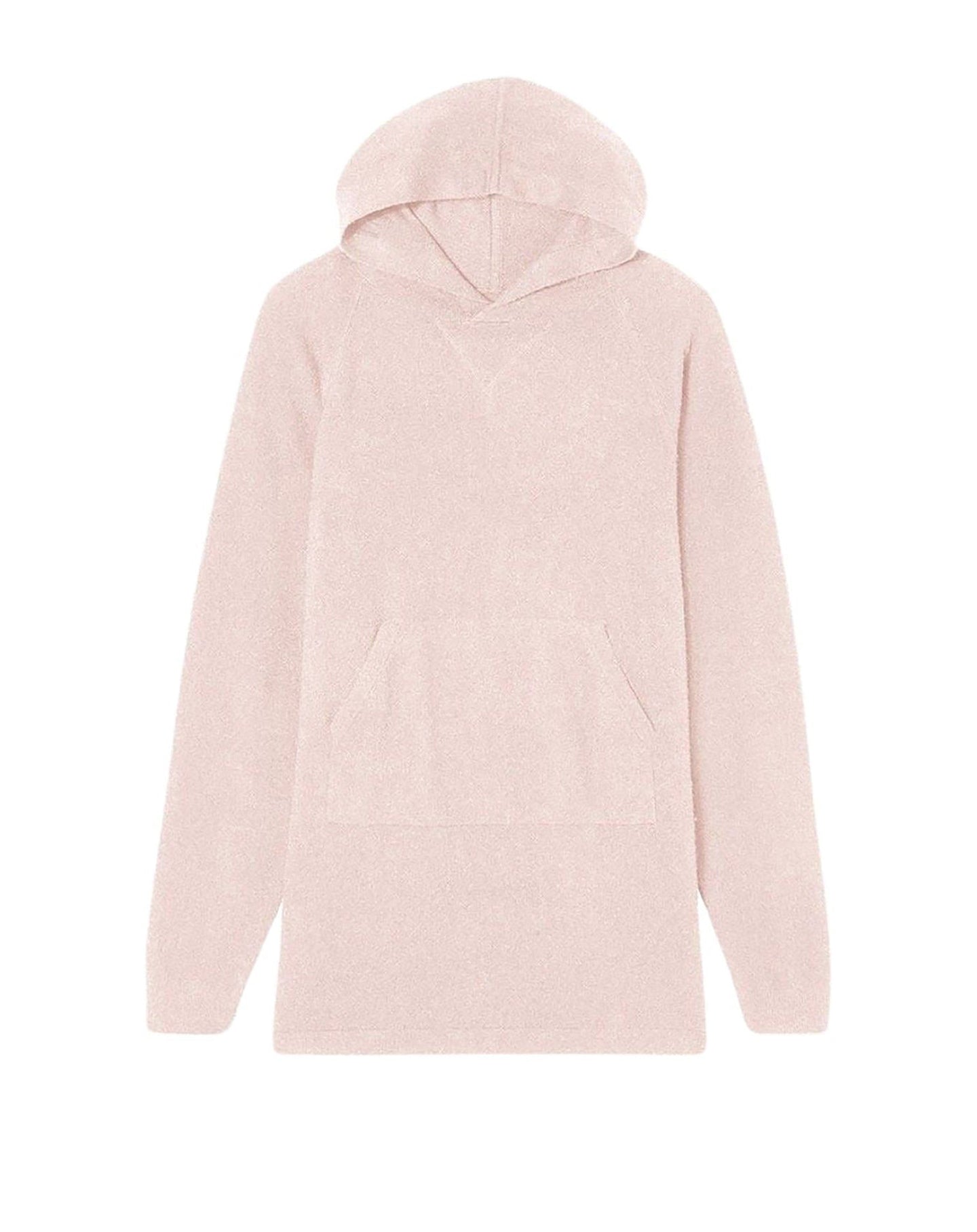 Cashmere hoodie dress - Aubepine chiné