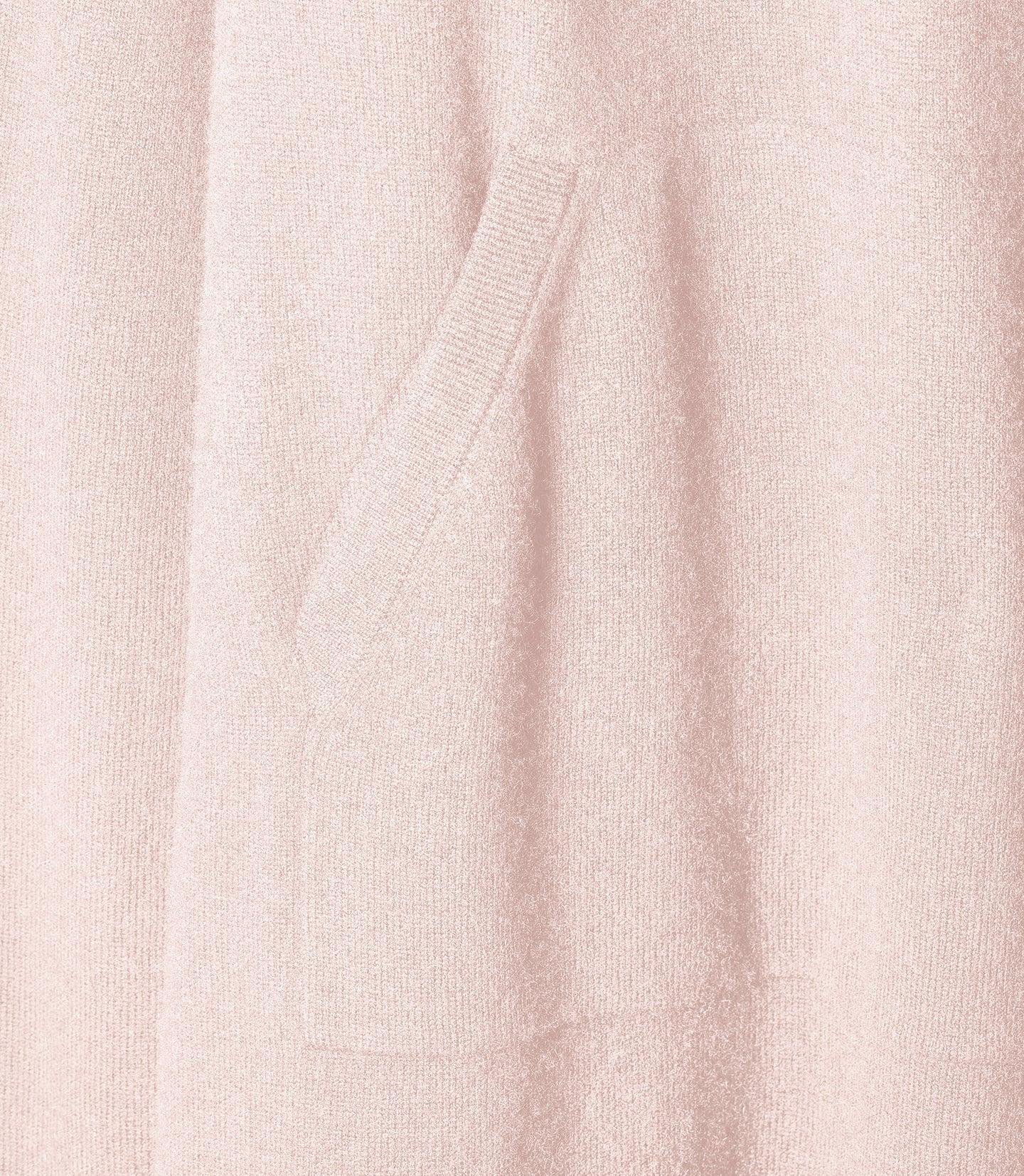 Cashmere hoodie dress - Aubepine chiné