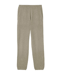 Pantalon carotte casual en cachemire - Kaki